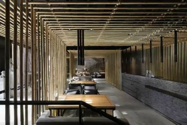 湖南如何让餐厅设计玩转中国风？几根竹子让你眼前一亮！