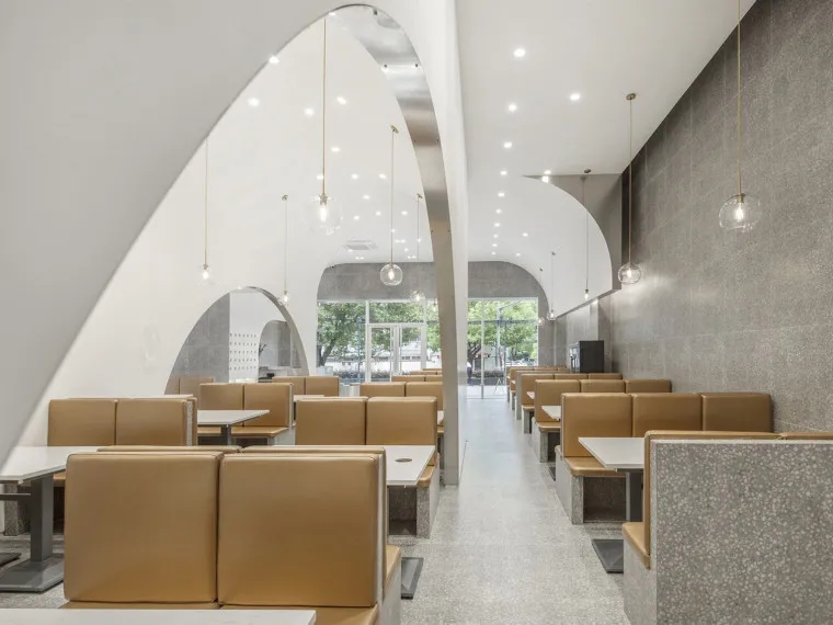 湖南简单而又充满仪式感的烤肉店餐饮空间设计