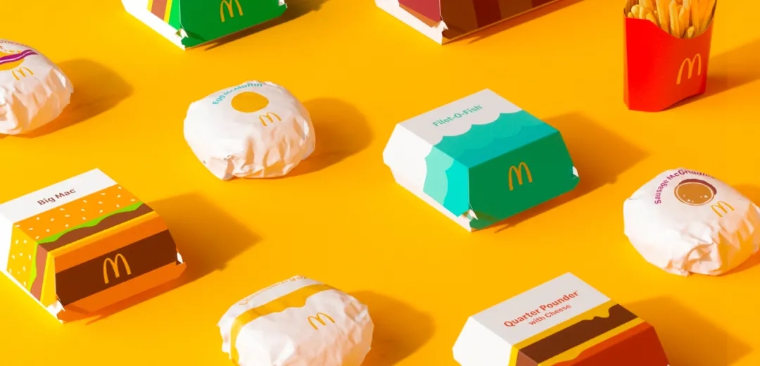 湖南麦当劳打造全新品牌包装视觉系统，真是会玩